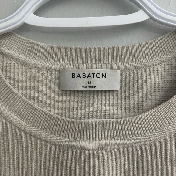 Babaton Sculpt Knit Muscle Cropped Tank - Picture 6 of 6